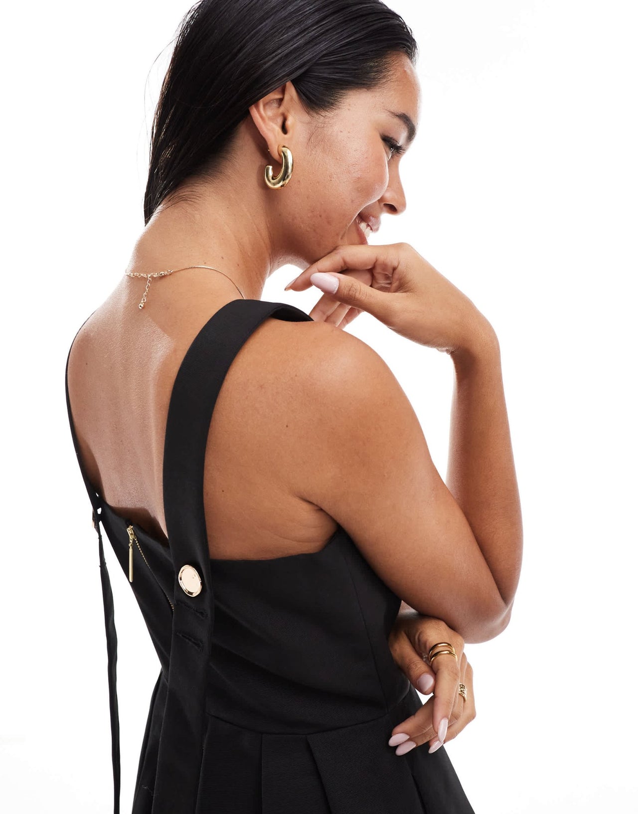 Closet London prom midi dress in black - ASOS Sample Sale EU Store