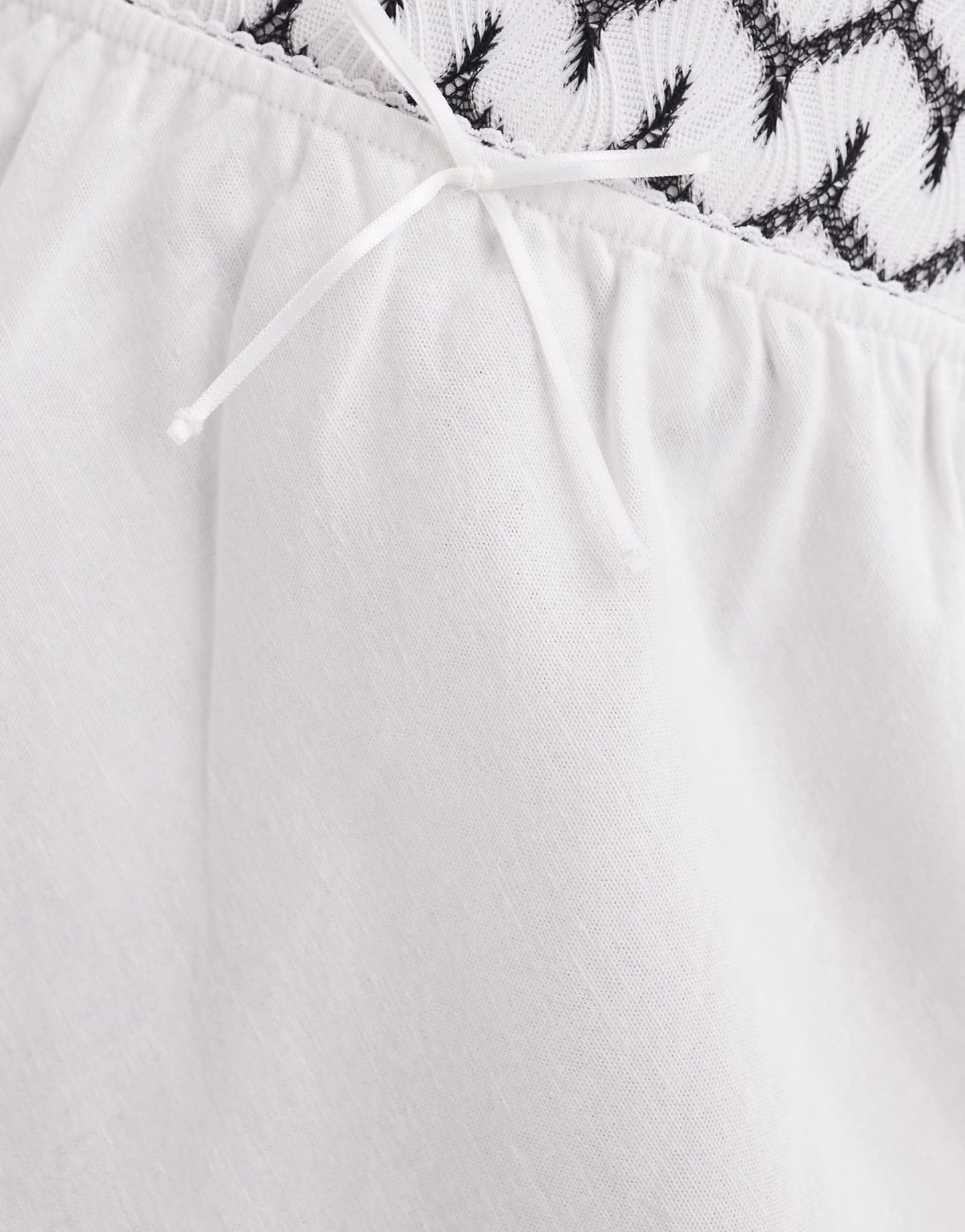 COLLUSION beach woven maxi skirt with bow in white - WHITE - ASOS Sample Sale EU Store