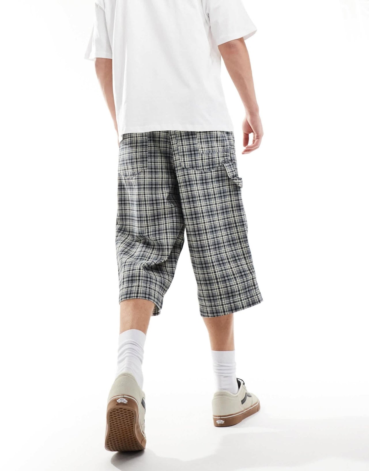 COLLUSION festival skate jeans in washed check - ASOS Sample Sale EU Store