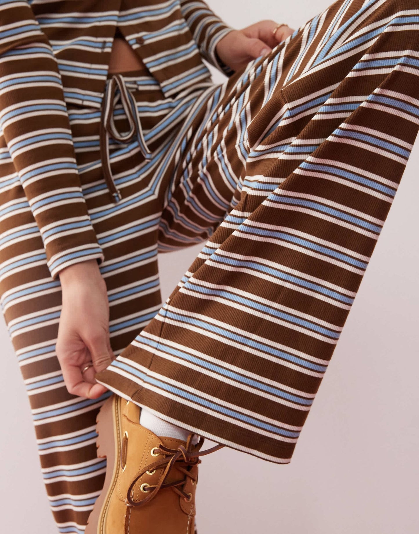 COLLUSION relaxed rib stripe trouser - ASOS Sample Sale EU Store