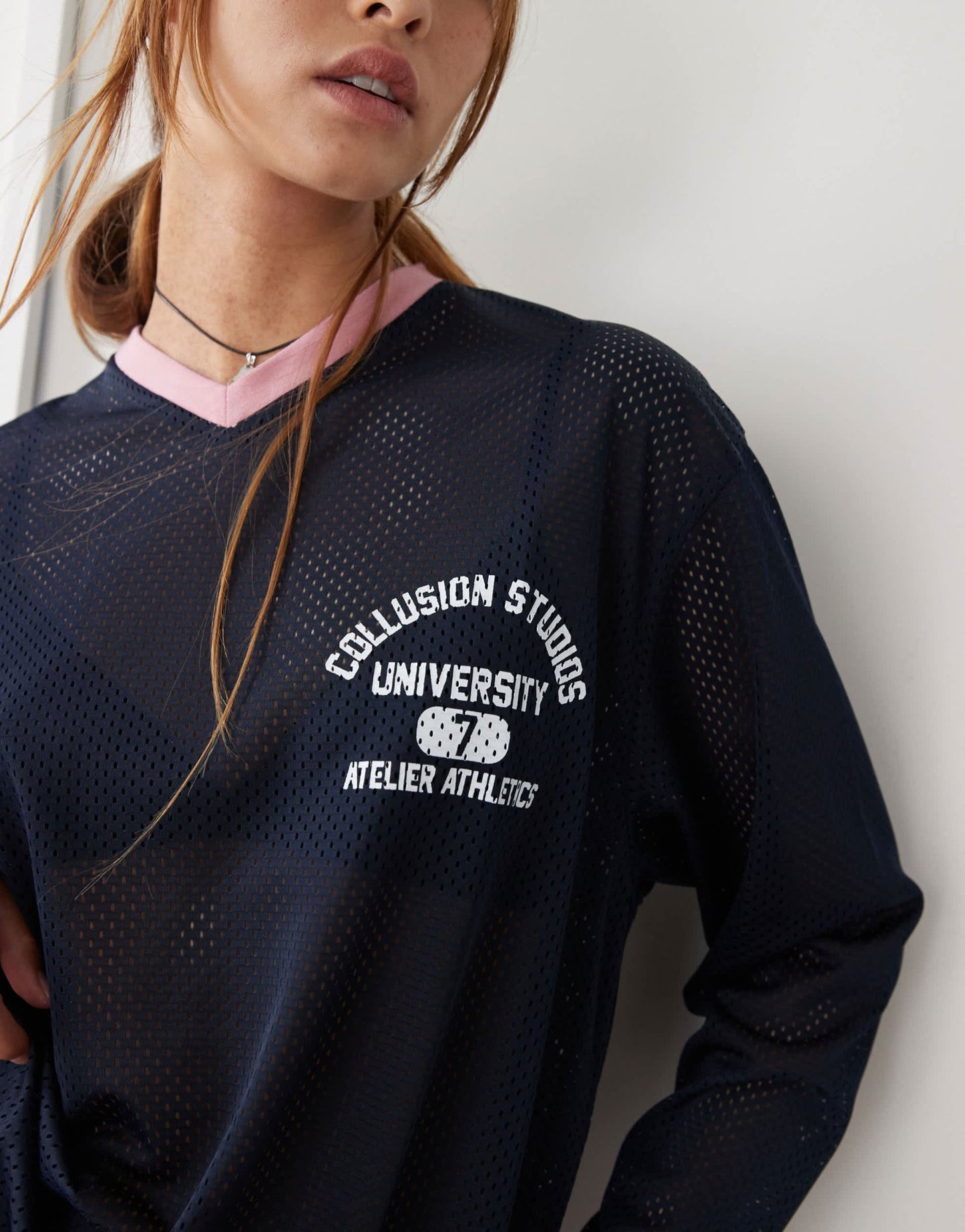 COLLUSION v neck airtex sports tee - ASOS Sample Sale EU Store