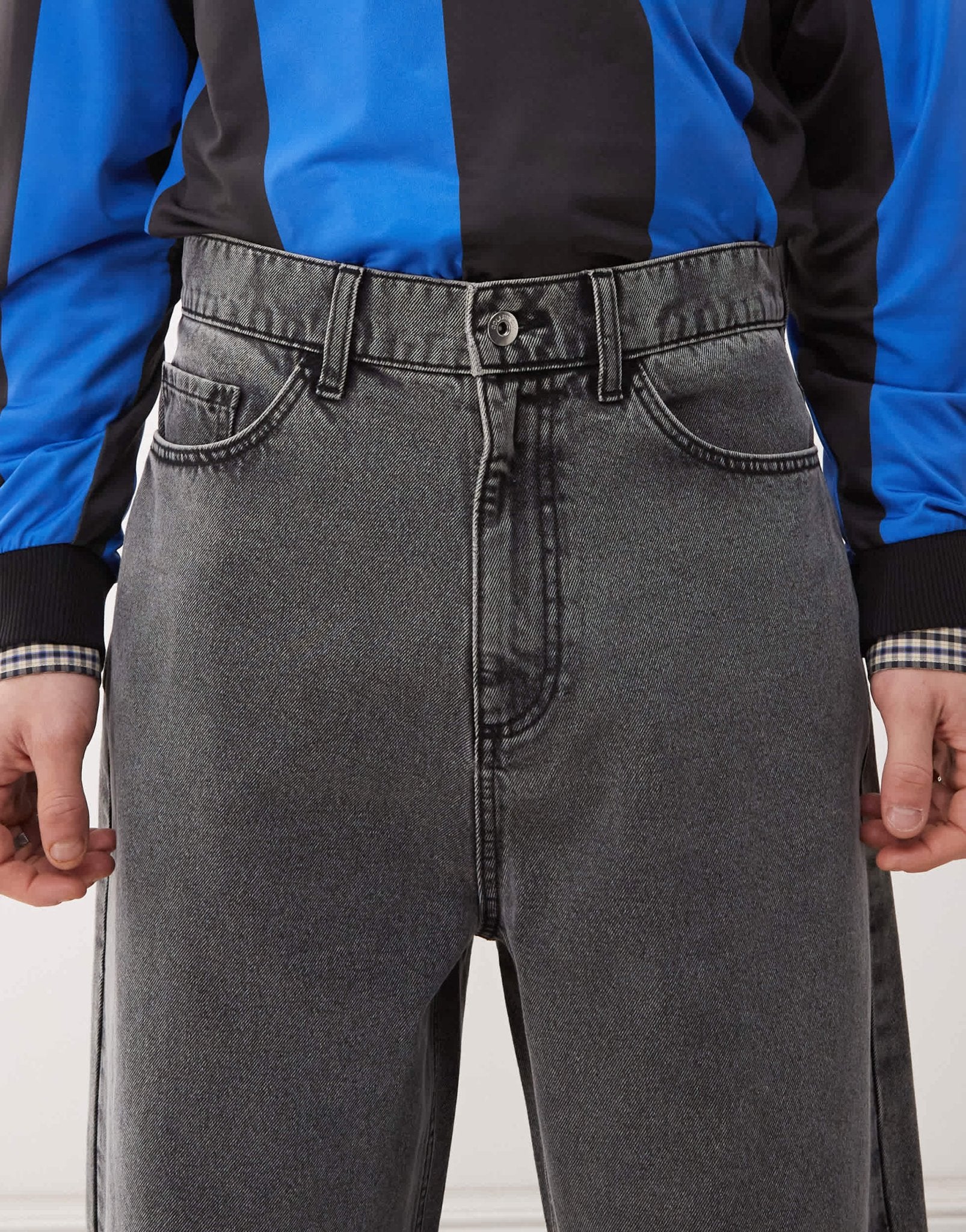 COLLUSION X001 antifit jeans in grey - ASOS Sample Sale EU Store