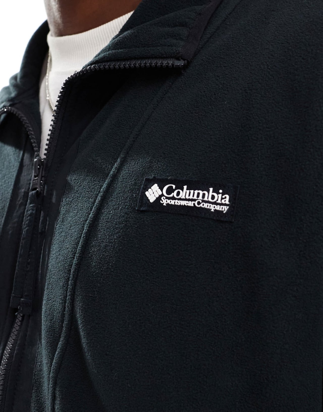 Columbia Backbowl II Lightweight FZ polyfleece in black - ASOS Sample Sale EU Store