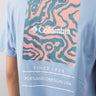 Columbia Barton Springs graphic t-shirt in blue