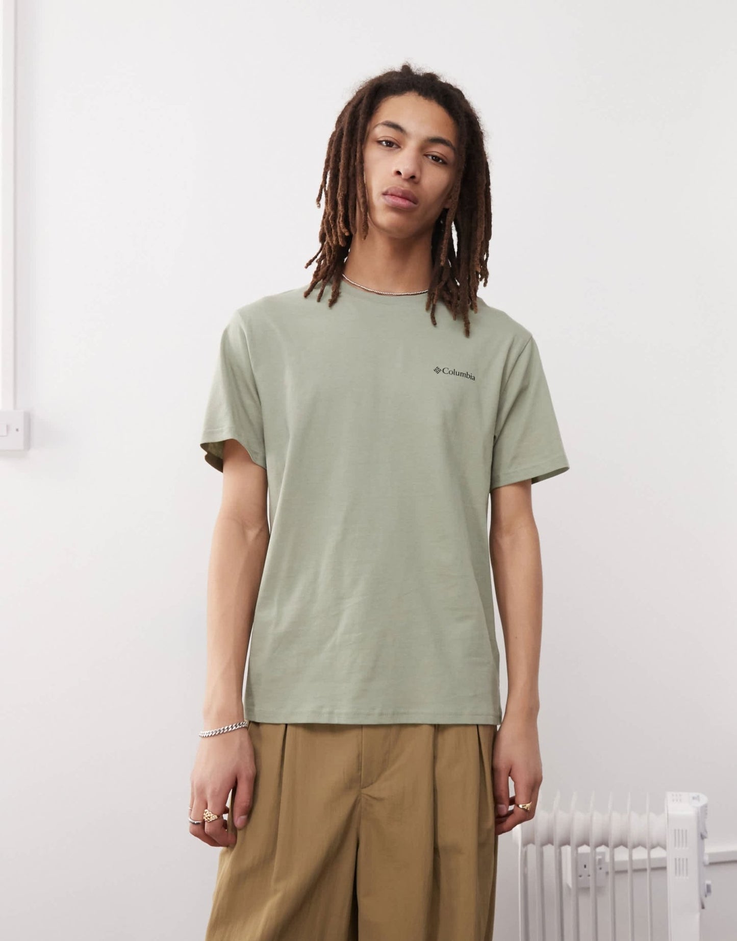Columbia Barton Springs graphic t-shirt in green - ASOS Sample Sale EU Store