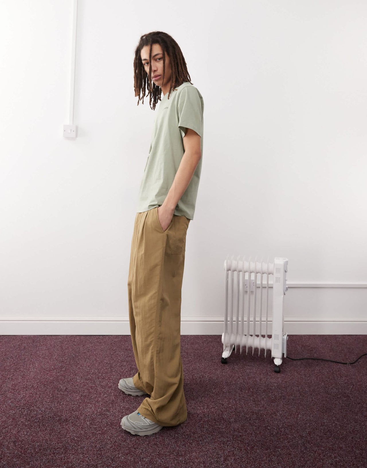 Columbia Barton Springs graphic t-shirt in green - ASOS Sample Sale EU Store