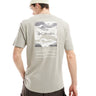 T-shirt Columbia Barton Springs avec imprimé motif au dos en gris Exclusivité ASOS