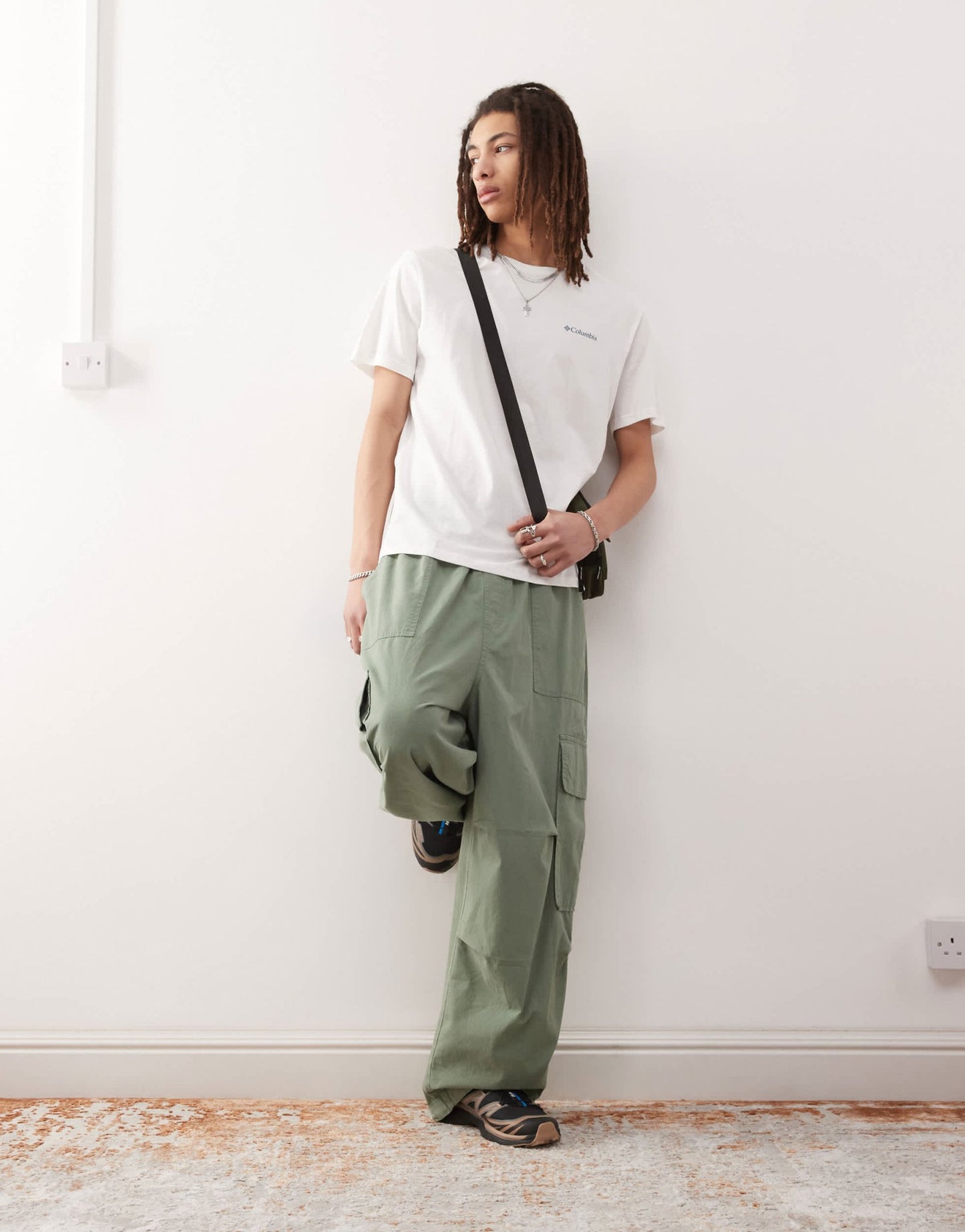 Columbia Cavalry Trail graphic t-shirt in white - ASOS Sample Sale EU Store