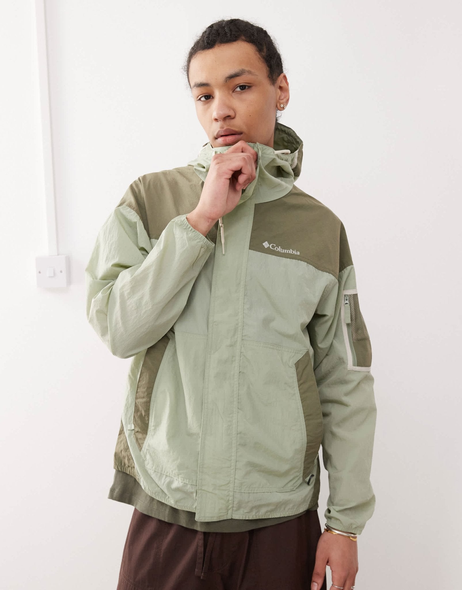 Columbia Challenger II windbreaker in green - ASOS Sample Sale EU Store