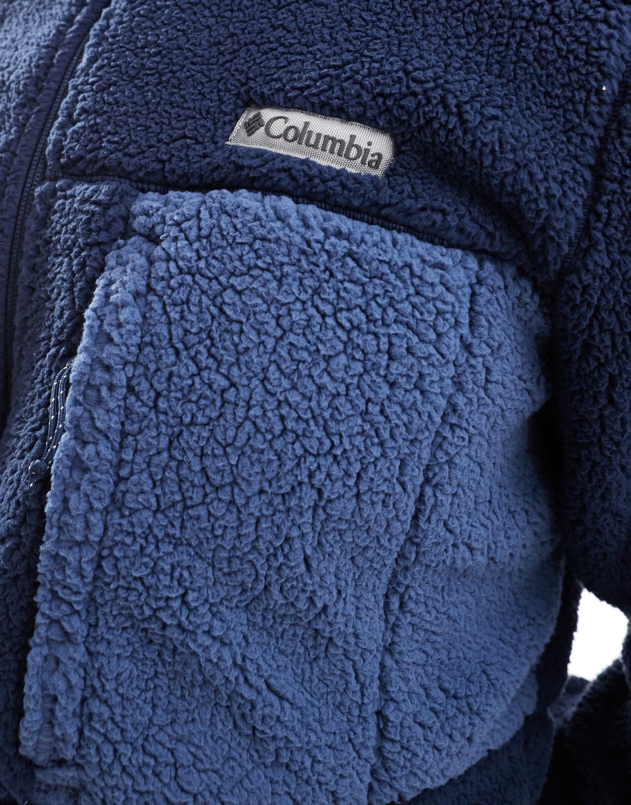 Columbia Mountainside heavyweight fleece in blue - ASOS Sample Sale EU Store