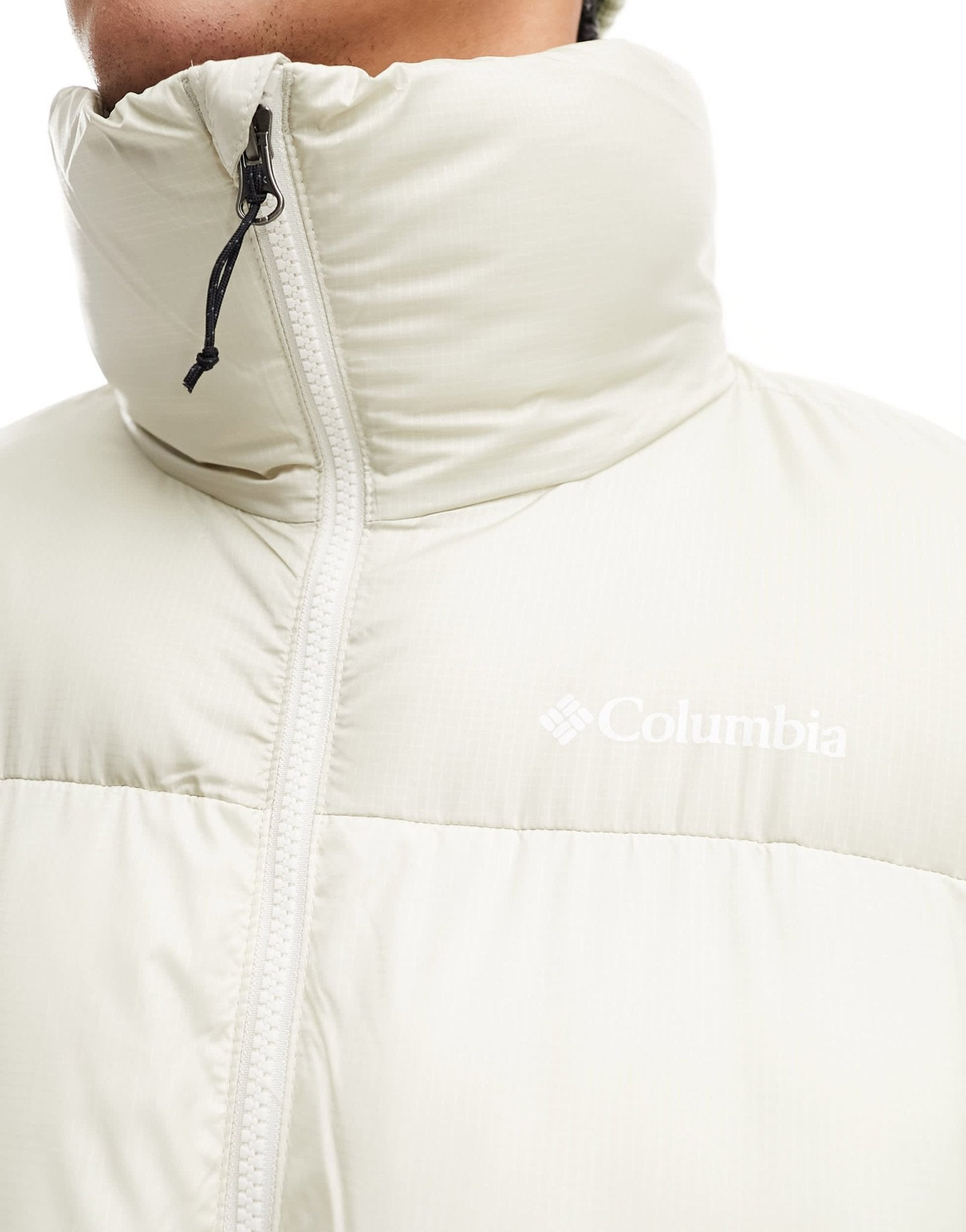 Columbia Puffect II puffer coat in chalk - ASOS Sample Sale EU Store