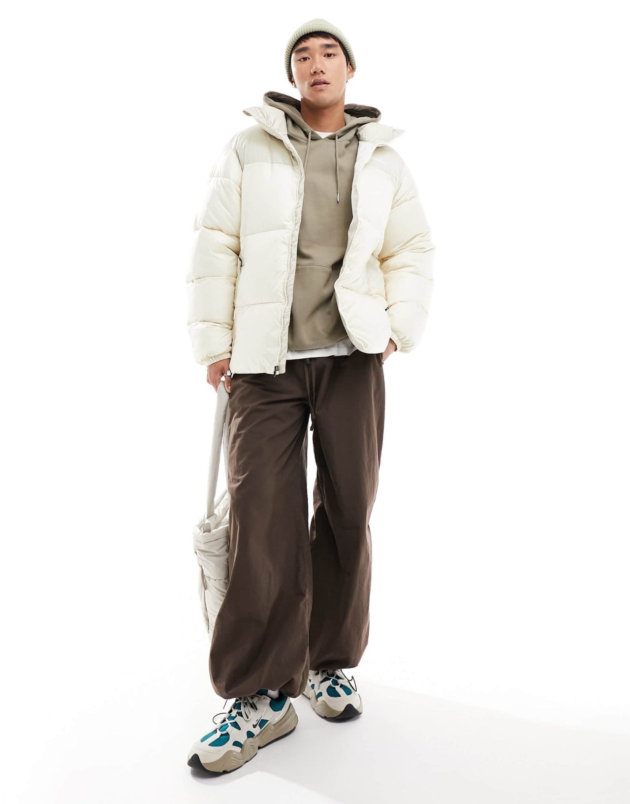 Columbia Puffect II puffer coat in chalk - ASOS Sample Sale EU Store
