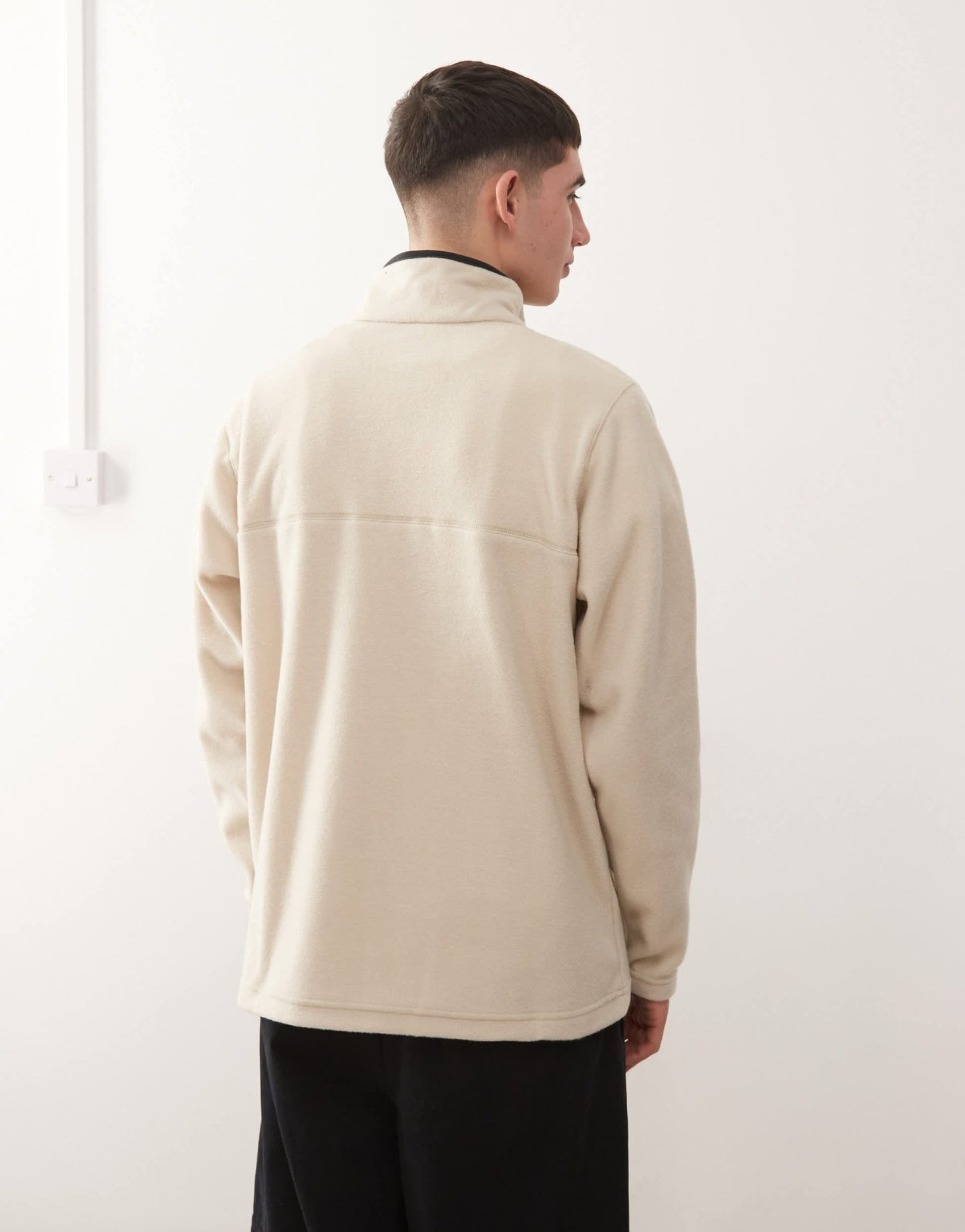 Columbia Steens Mountain II half snap fleece in cream - ASOS Sample Sale EU Store