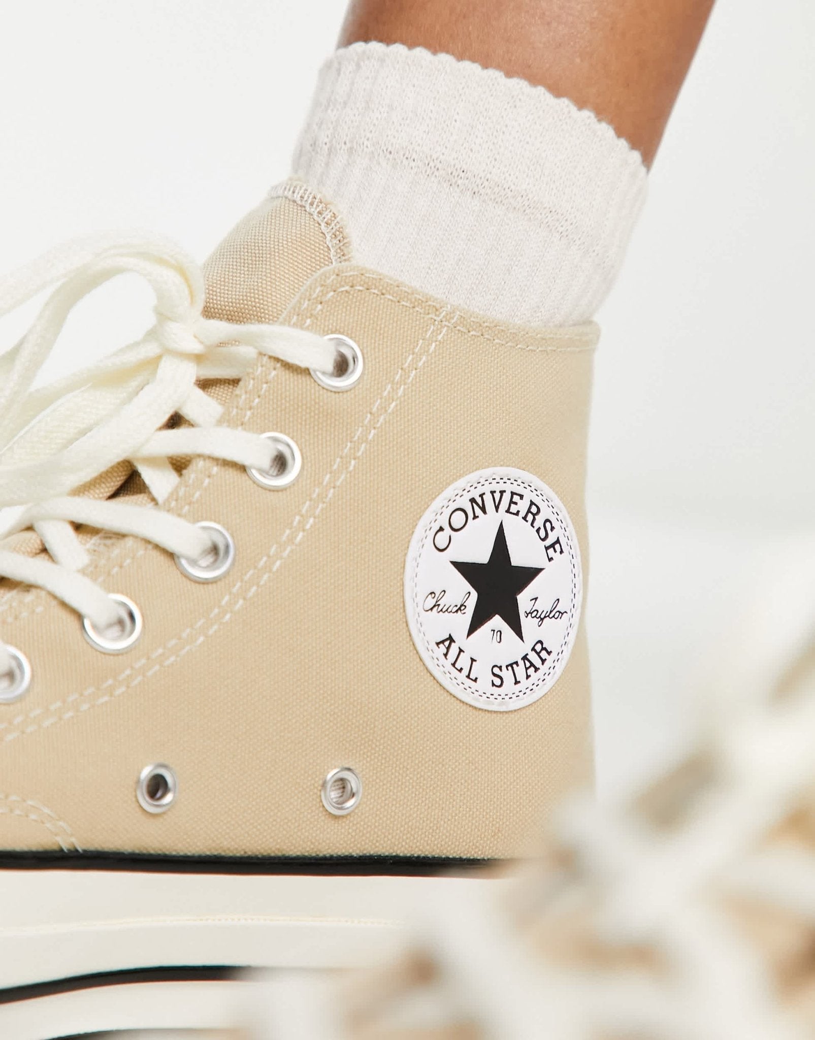Converse Chuck 70 Hi sneakers in stone - STONE - ASOS Sample Sale EU Store