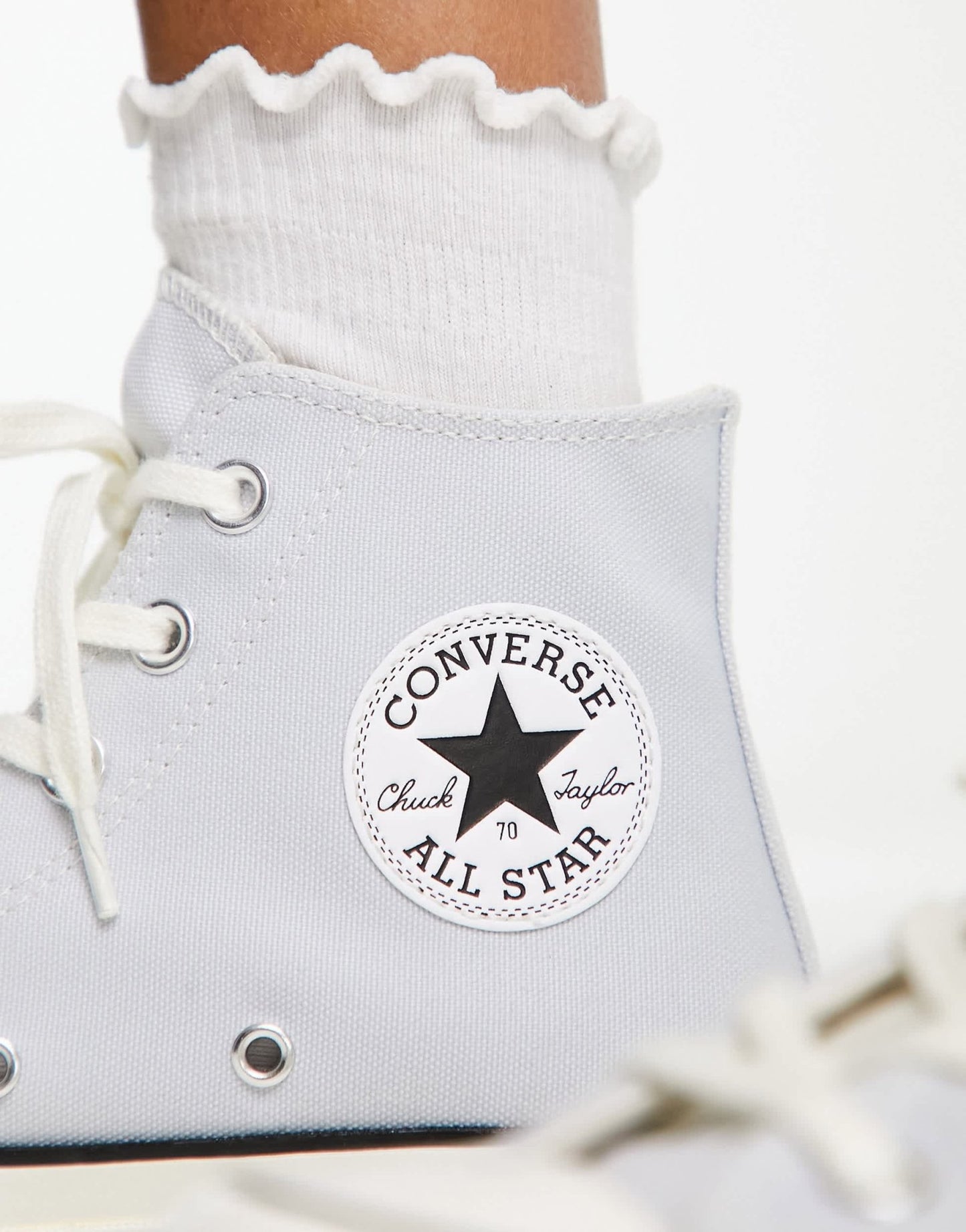 Converse Chuck 70 Hi trainers in grey blue - ASOS Sample Sale EU Store