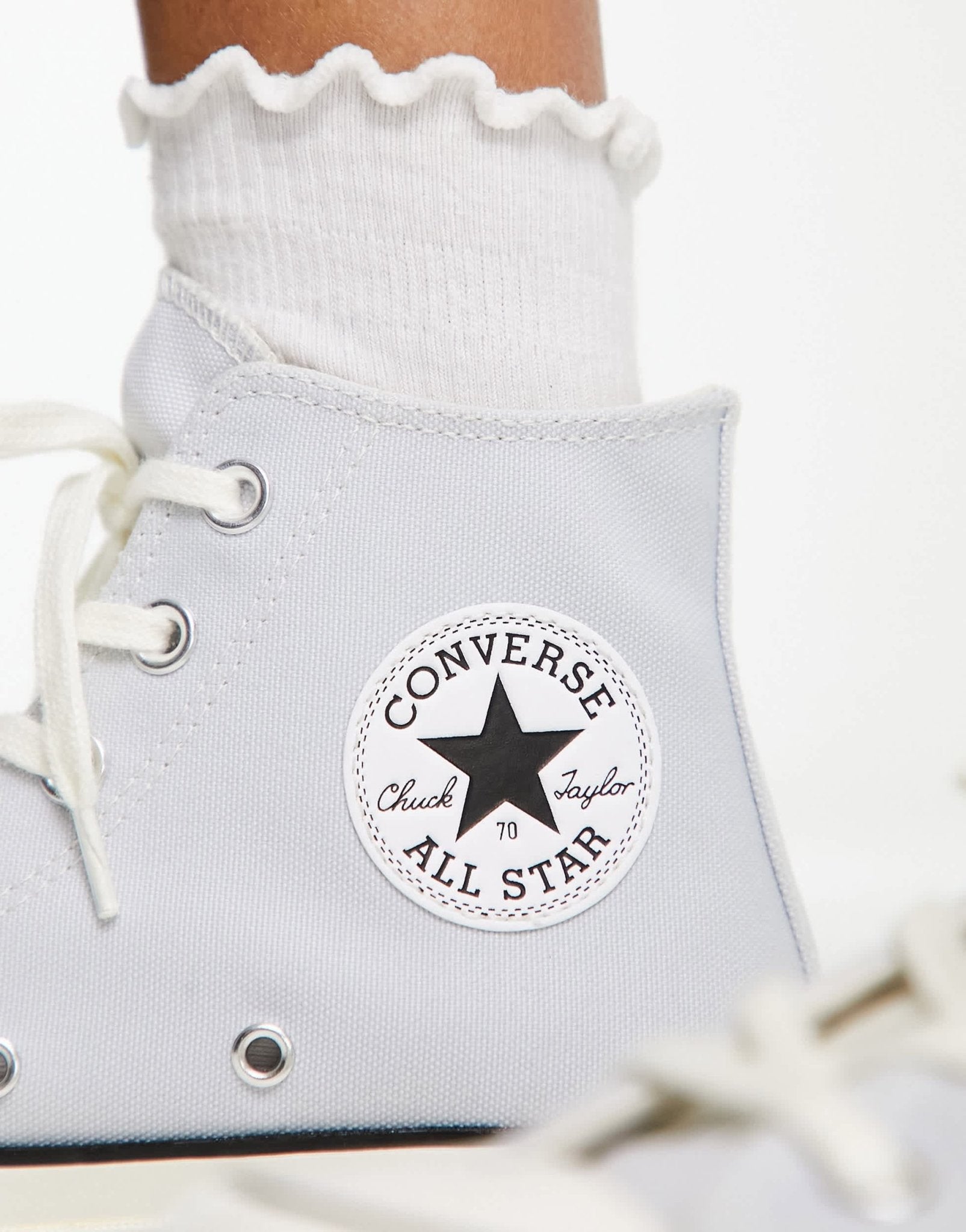 Converse Chuck 70 Hi trainers in grey blue - ASOS Sample Sale EU Store