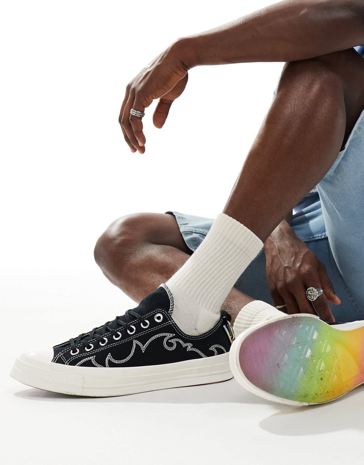Converse Chuck 70 Ox trainers in black - ASOS Sample Sale EU Store