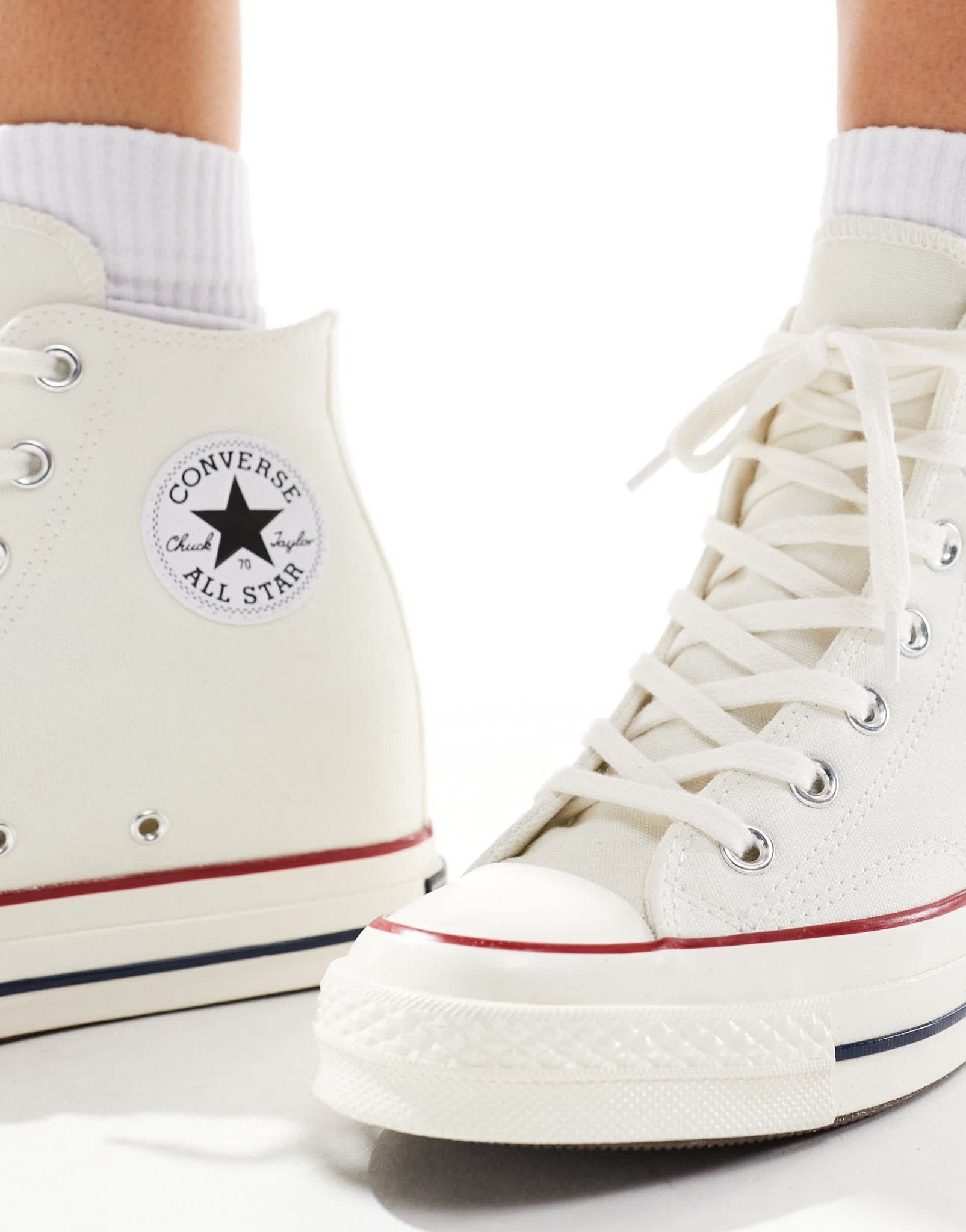 Converse Chuck 70 wedge trainers in off white - ASOS Sample Sale EU Store