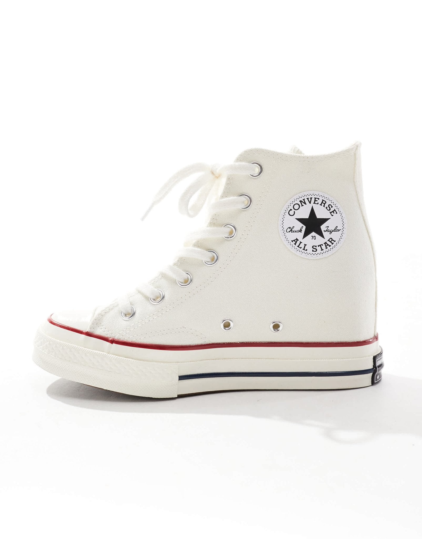 Converse Chuck 70 wedge trainers in off white - ASOS Sample Sale EU Store