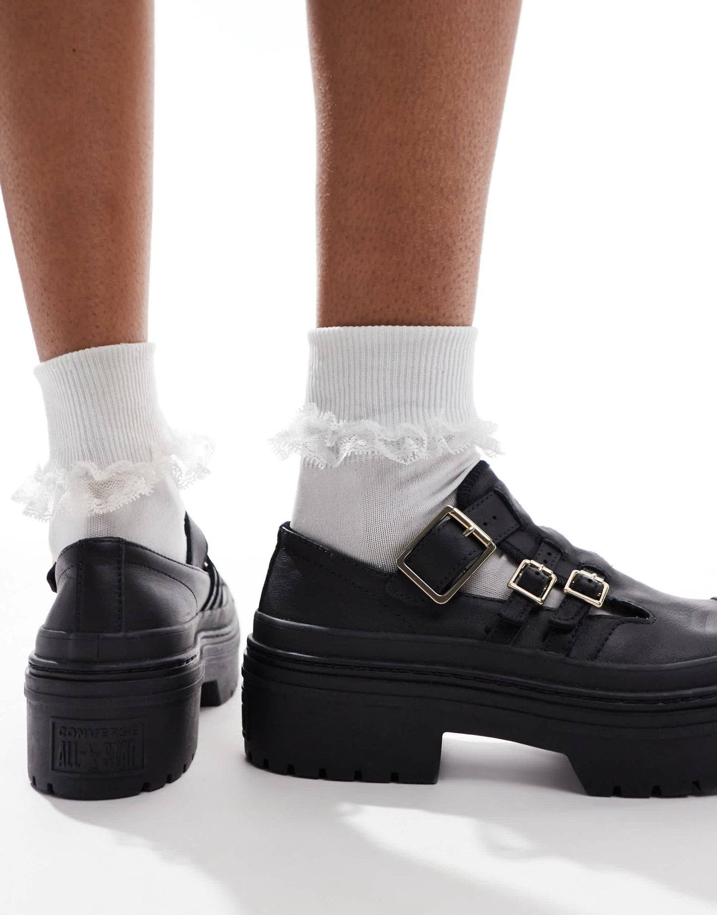 Converse Chuck Taylor All Star platform mary janes in black - ASOS Sample Sale EU Store