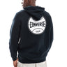 Sweat à capuche Converse Retro Chuck graphique en noir