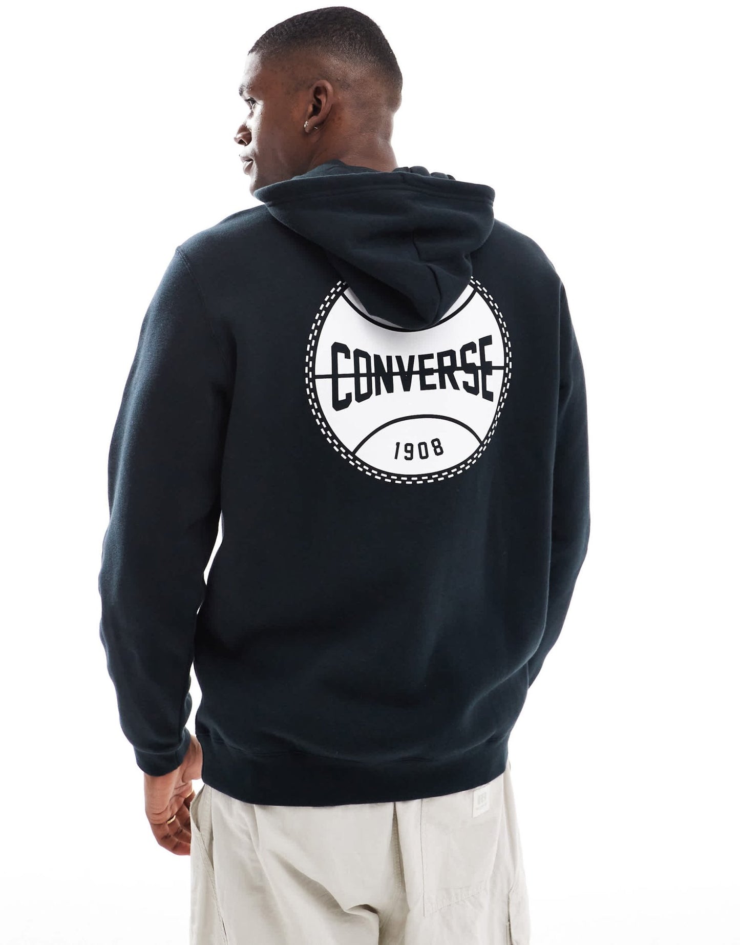 Converse Retro Chuck graphic hoodie in black - ASOS Sample Sale EU Store