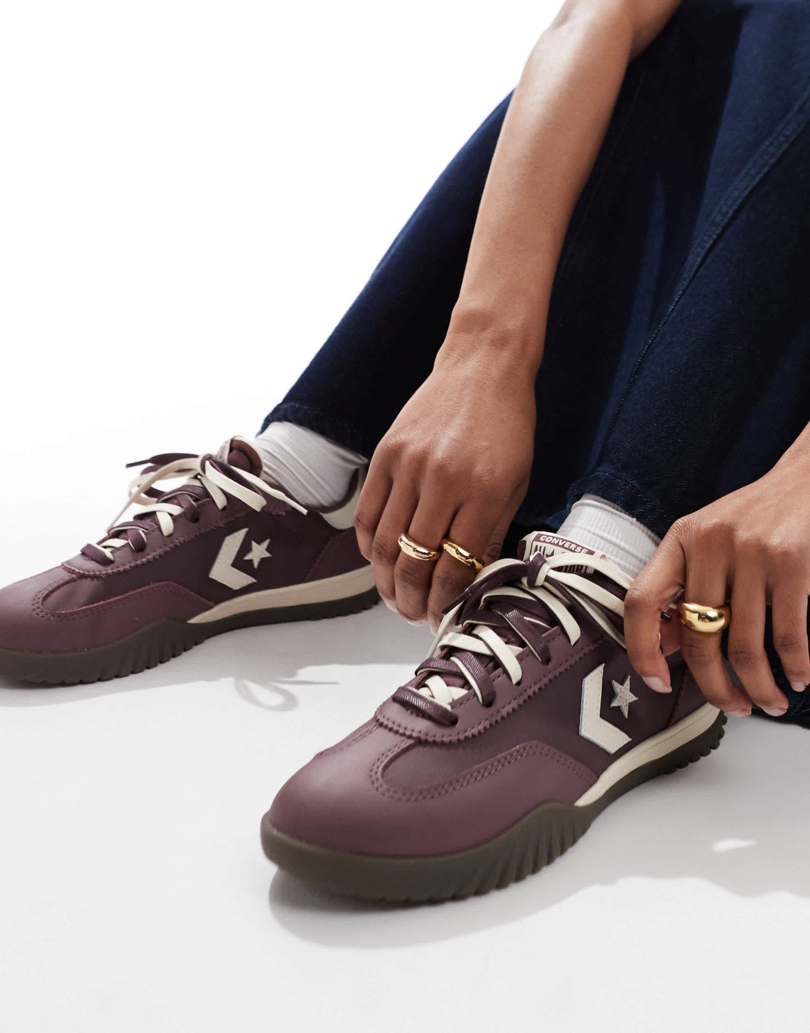 Converse Run Star Trainers in brown - ASOS Sample Sale EU Store