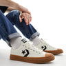 Converse Star Player 76 Ox trainers with gum sole in cream