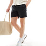 Cotton On easy short in black with drawstring waist
