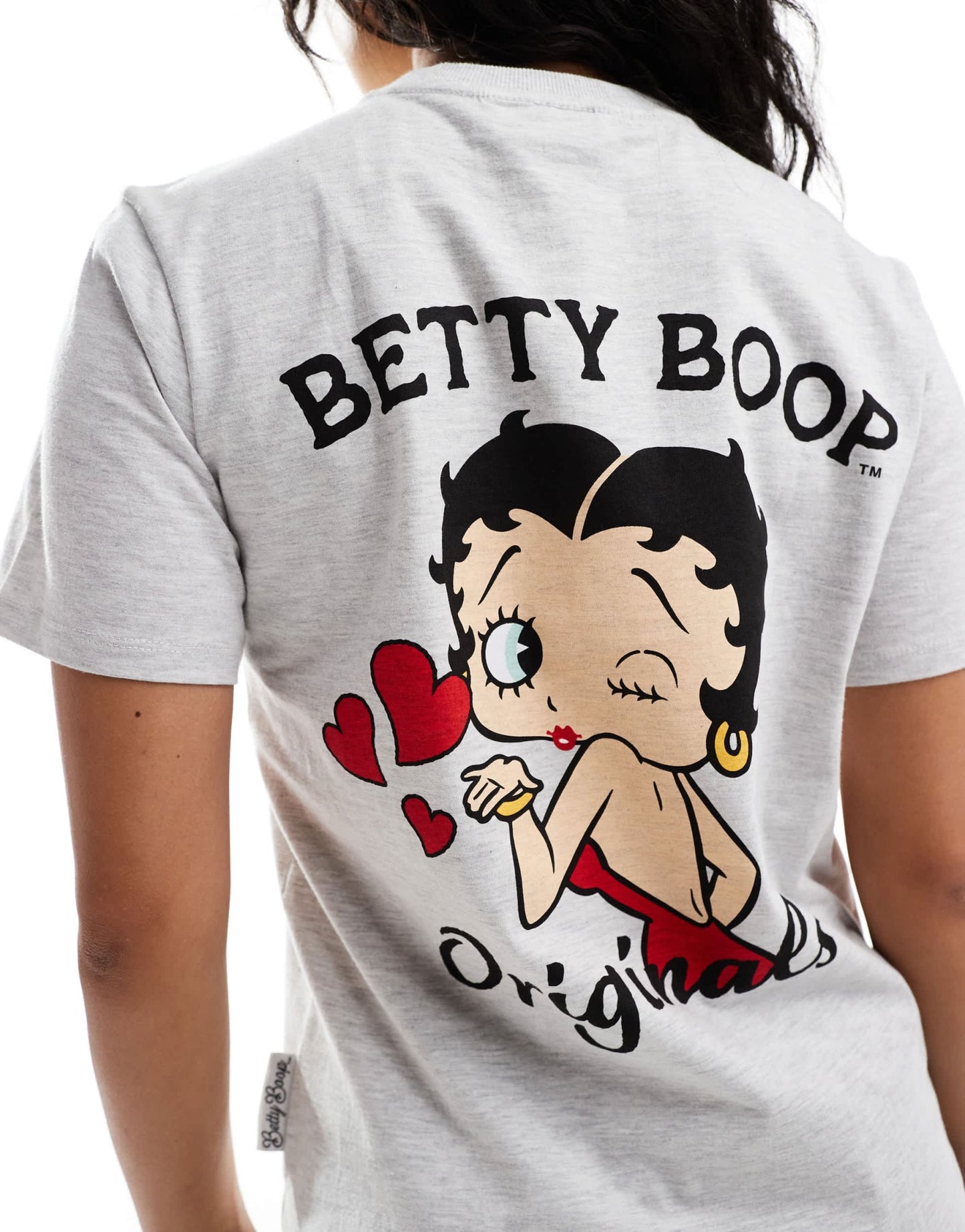 Cotton On regular fit t-shirt in grey with Betty Boop retro graphic - ASOS Sample Sale EU Store