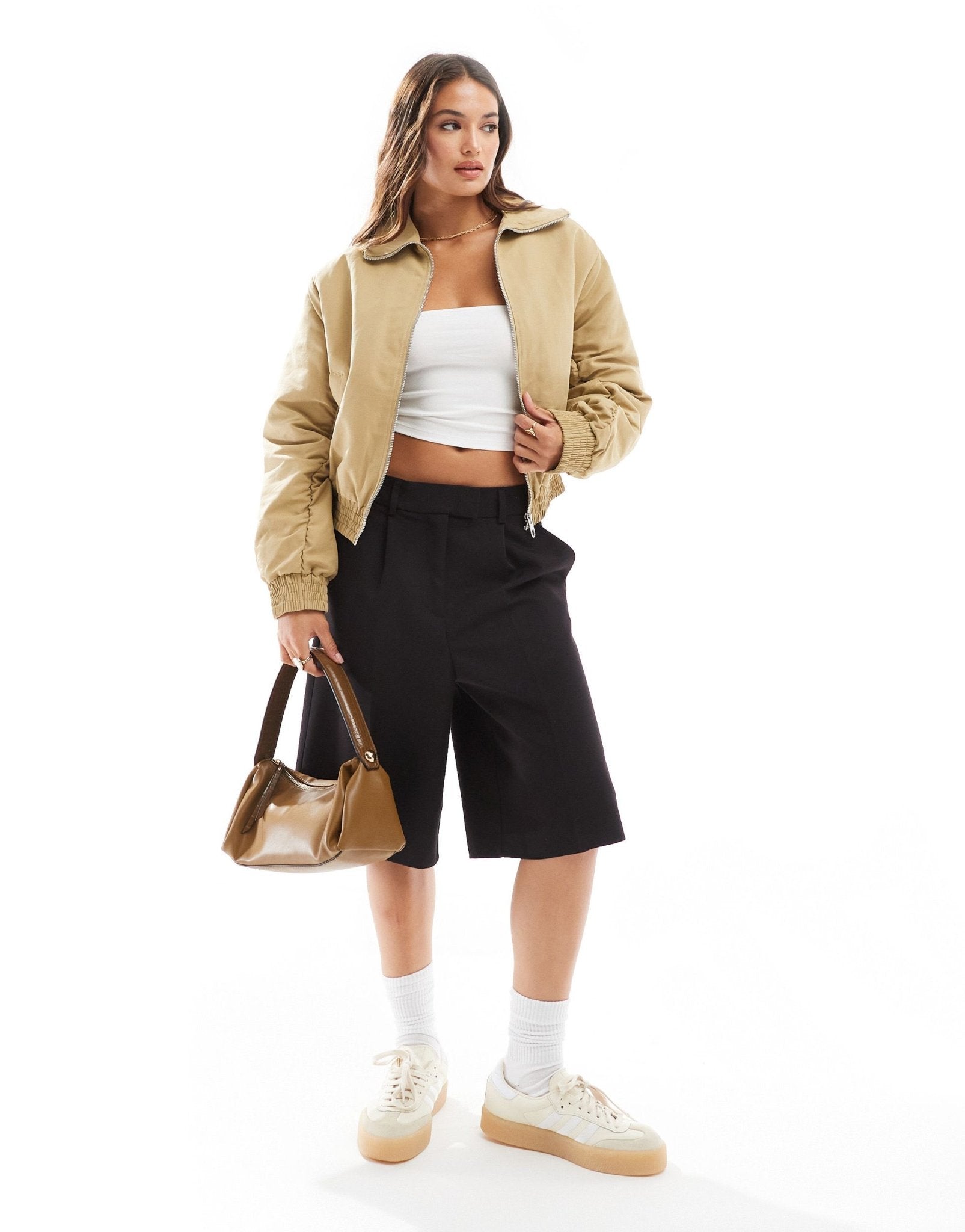 Cotton On scout collared barn jacket in sandstone - ASOS Sample Sale EU Store