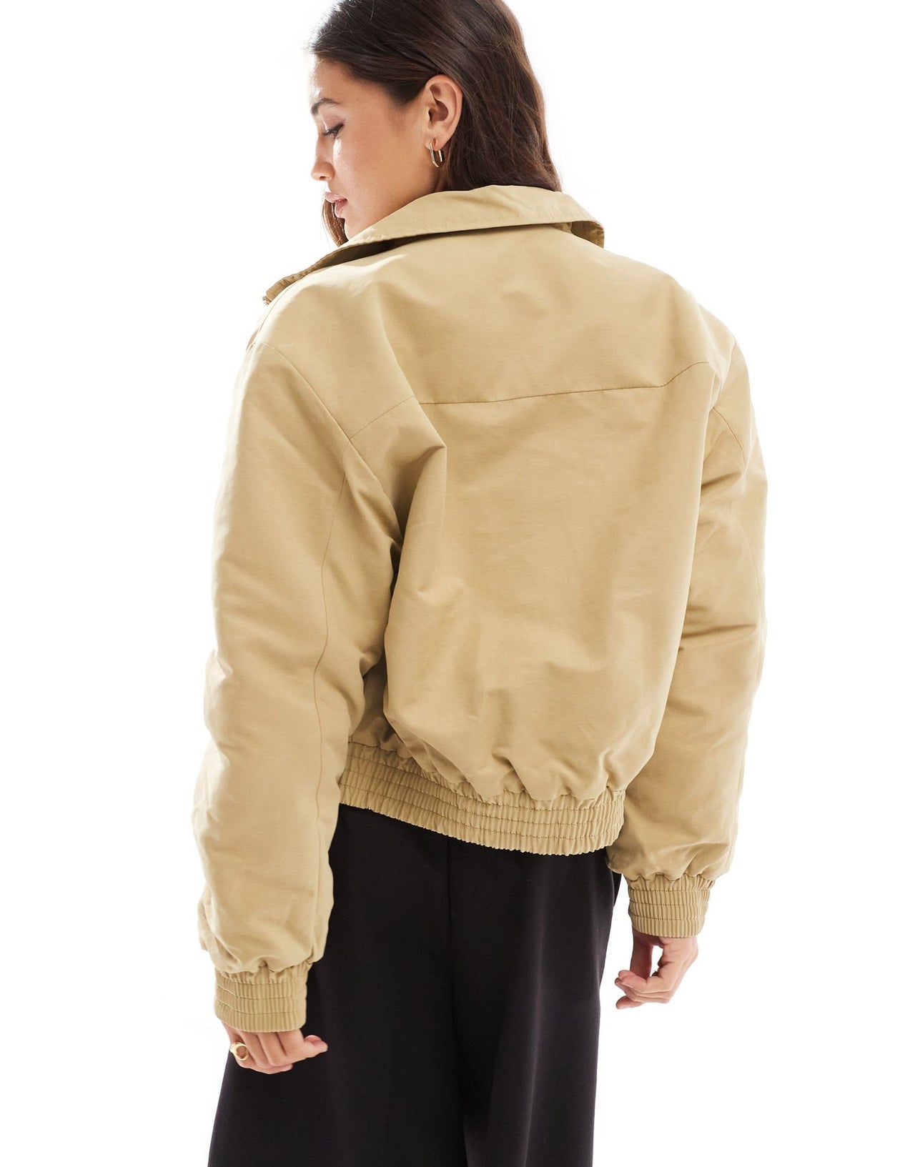 Cotton On scout collared barn jacket in sandstone - ASOS Sample Sale EU Store