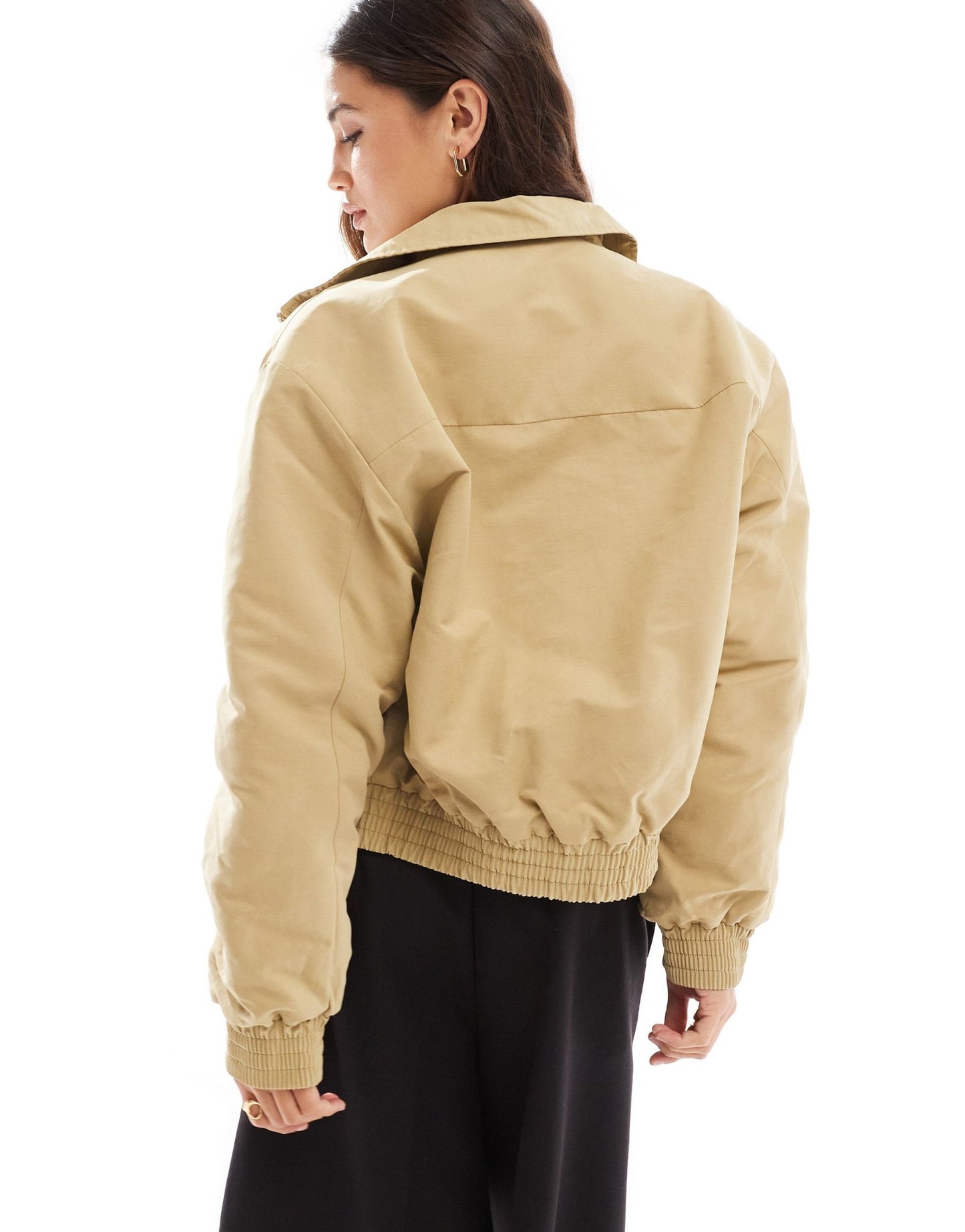 Cotton On scout collared barn jacket in sandstone - ASOS Sample Sale EU Store