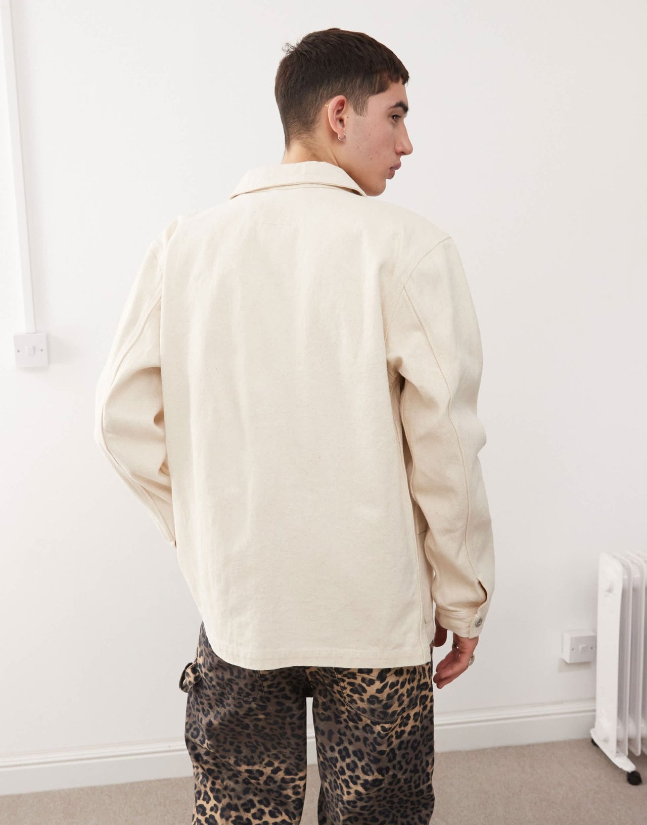 Deus Ex Machina hank denim shore jacket in natural - ASOS Sample Sale EU Store