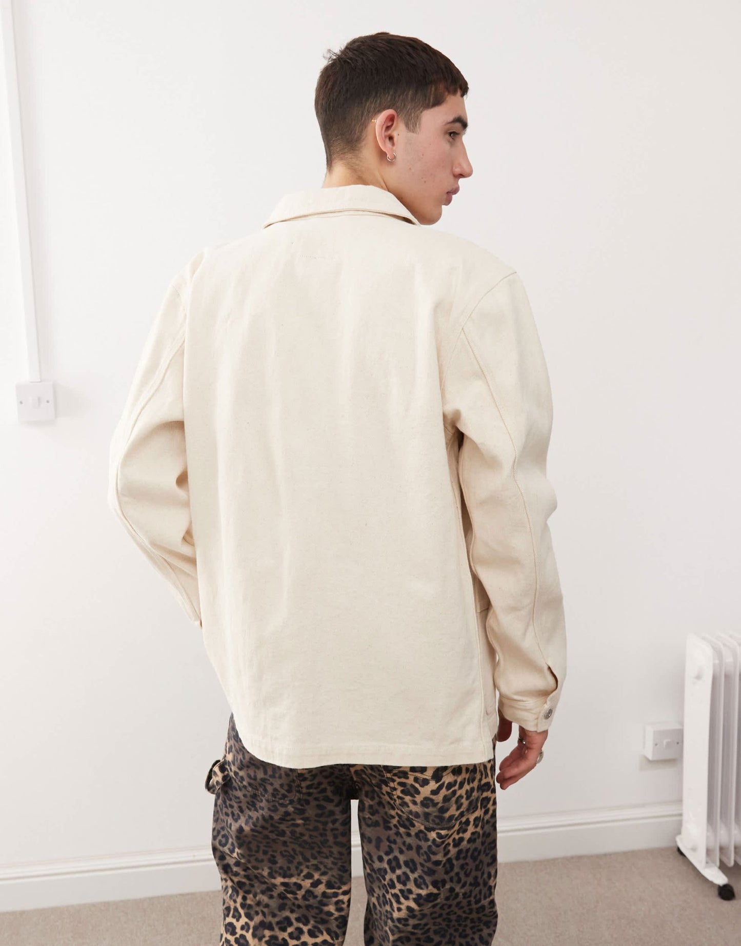 Deus Ex Machina hank denim shore jacket in natural - ASOS Sample Sale EU Store
