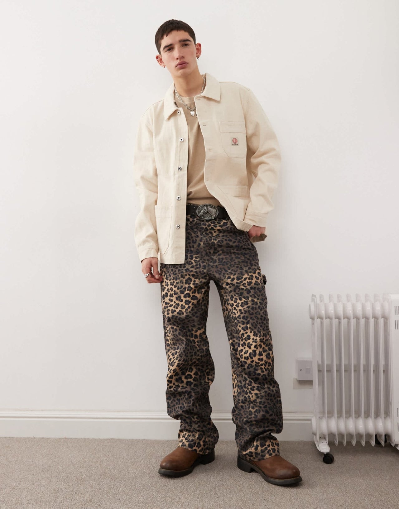 Deus Ex Machina hank denim shore jacket in natural - ASOS Sample Sale EU Store