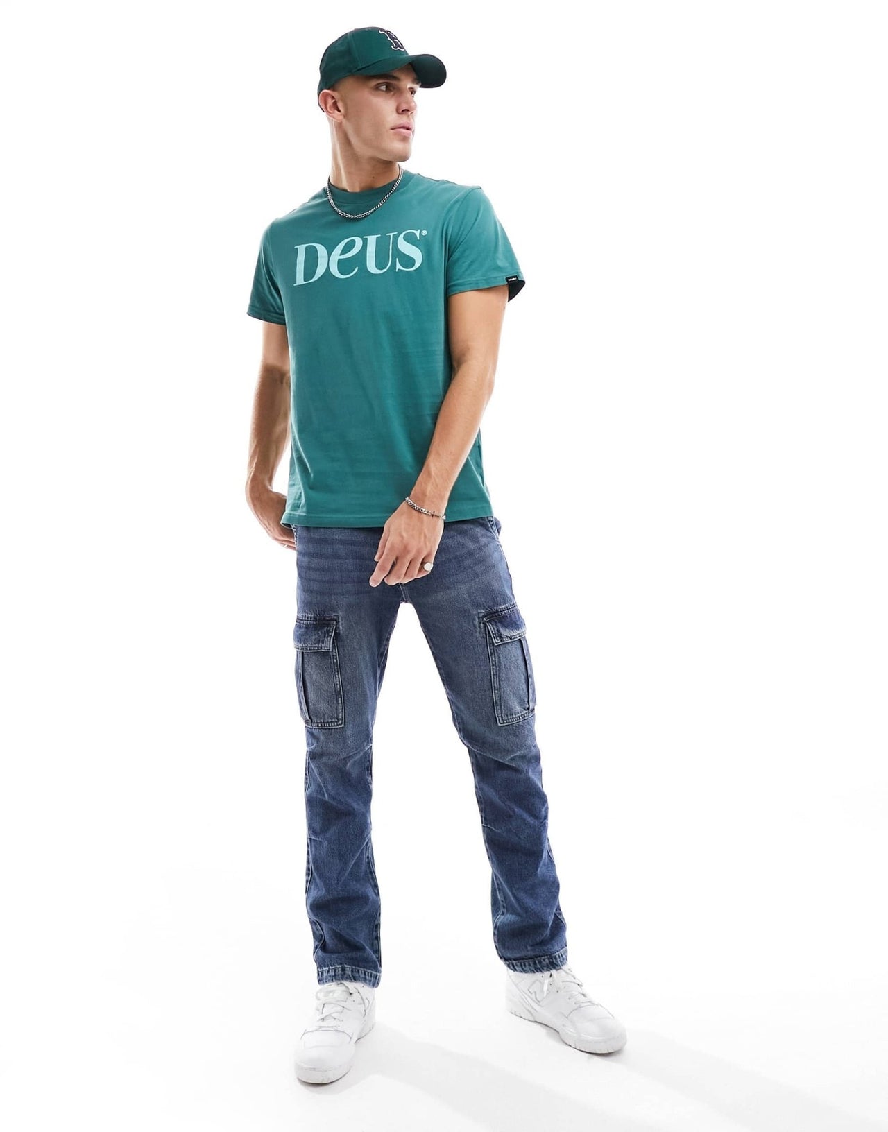 Deus Ex Machina rico t-shirt in green - ASOS Sample Sale EU Store