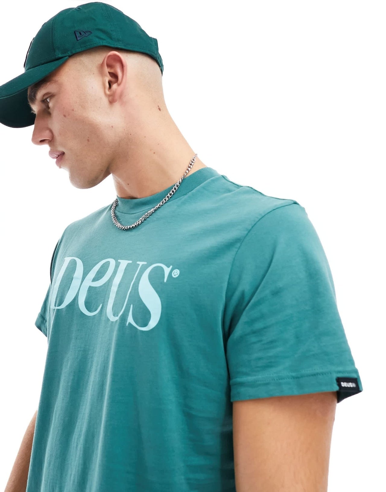 Deus Ex Machina rico t-shirt in green - ASOS Sample Sale EU Store