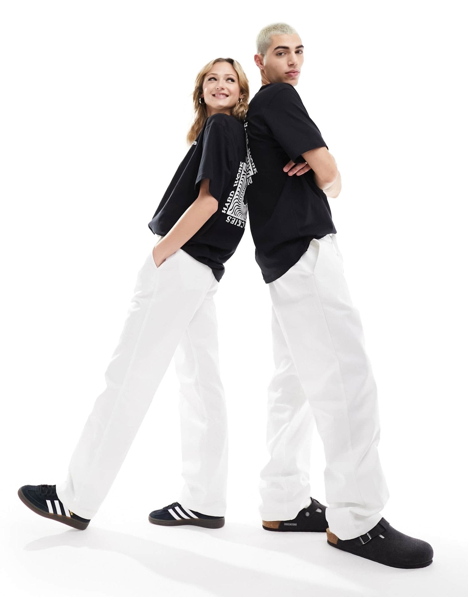 Dickies 874 straight fit trousers in white - ASOS Sample Sale EU Store