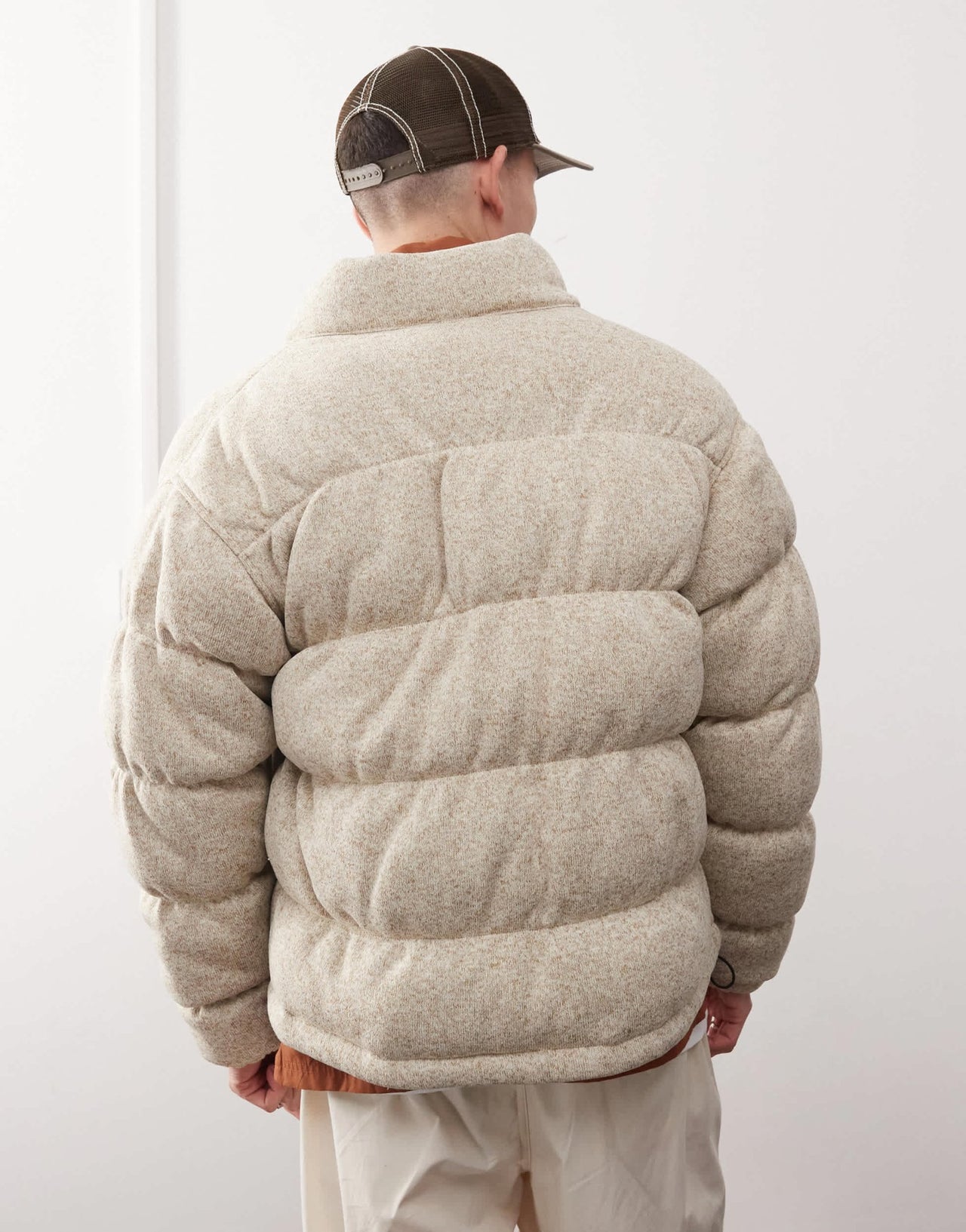 Dickies Baker puffer coat in off white - ASOS Sample Sale EU Store