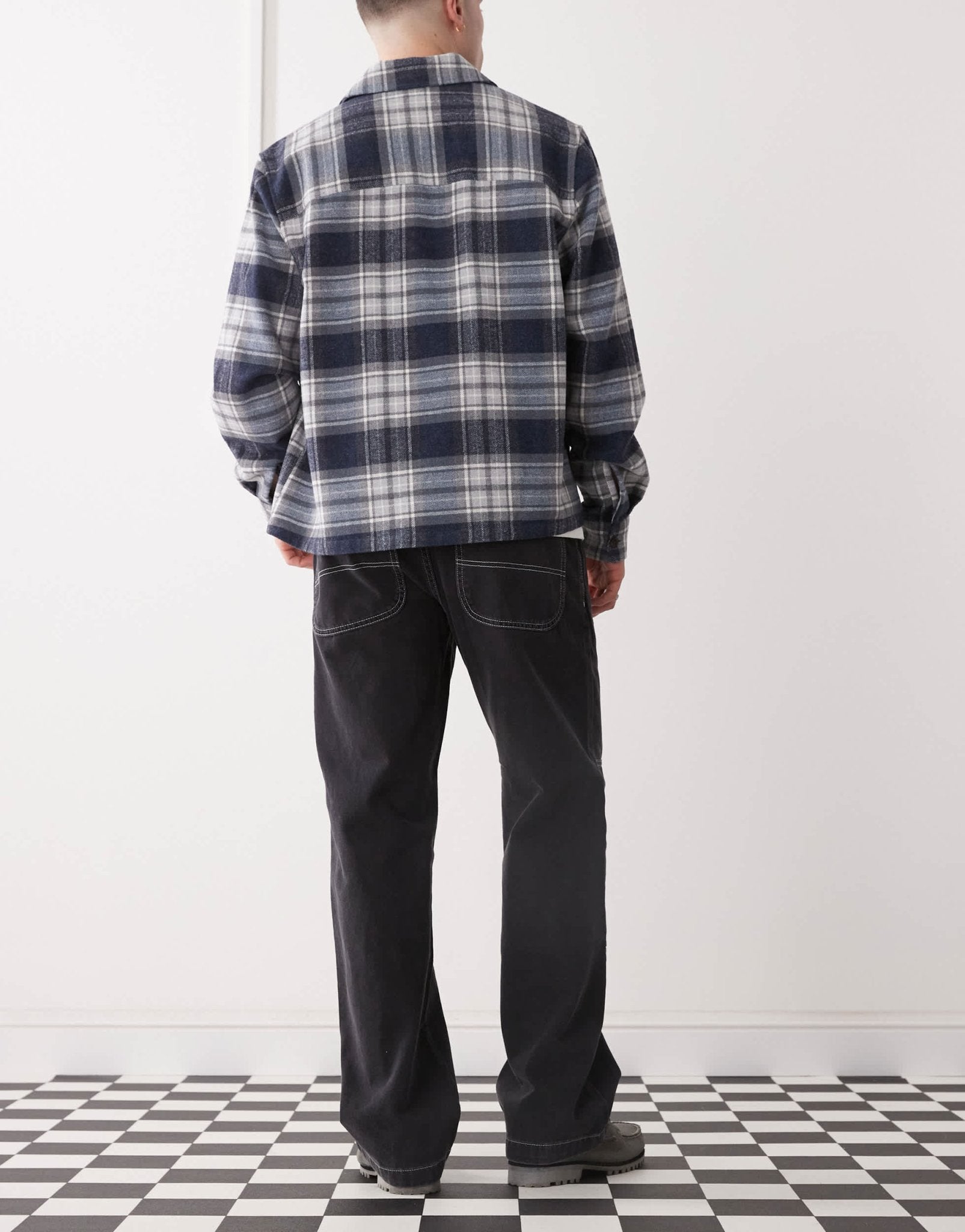 Dickies double knee baggy denim jeans in washed black - ASOS Sample Sale EU Store