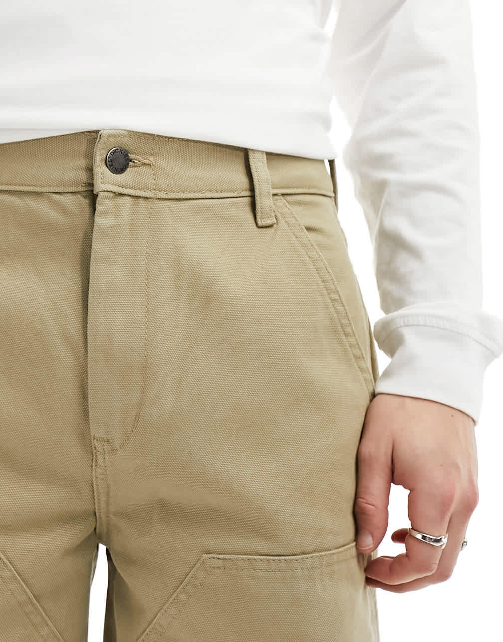 Dickies duck canvas chap shorts in light tan - ASOS Sample Sale EU Store