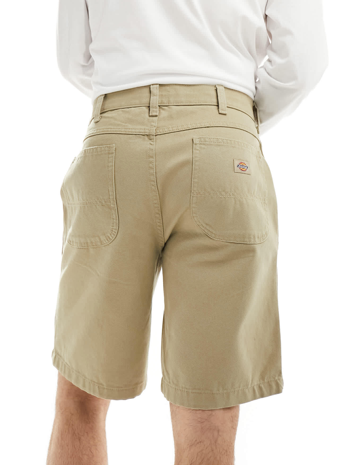 Dickies duck canvas chap shorts in light tan - ASOS Sample Sale EU Store