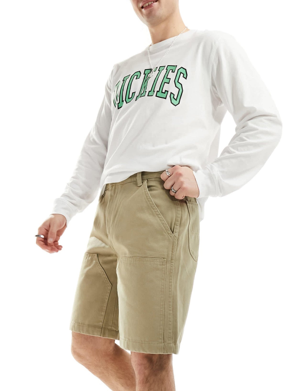 Dickies duck canvas chap shorts in light tan - ASOS Sample Sale EU Store