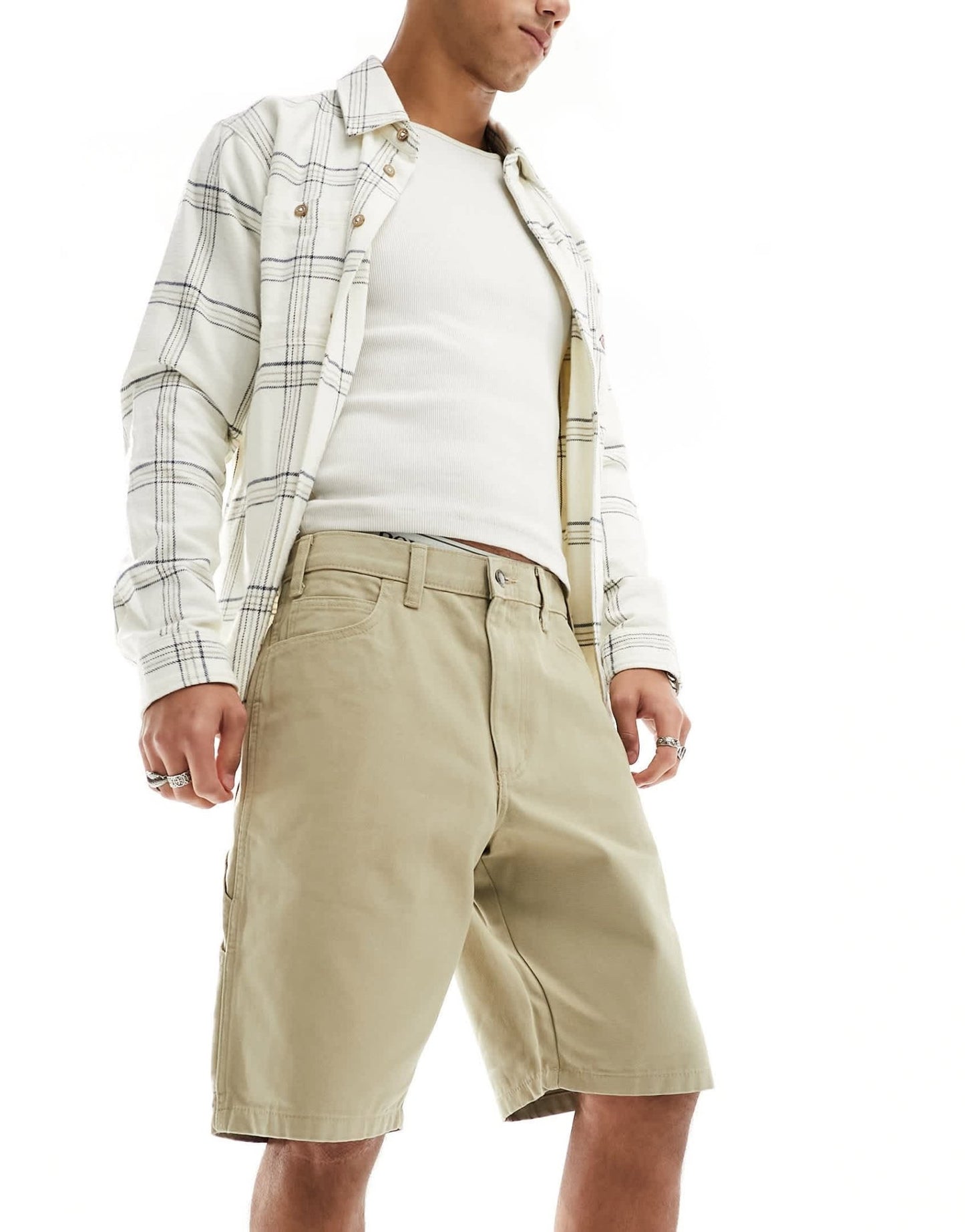 Dickies duck canvas shorts in light tan - ASOS Sample Sale EU Store