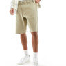 Shorts in tela di cotone Dickies in beige chiaro