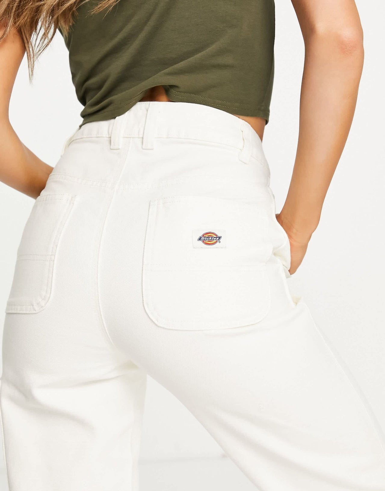 Dickies duck canvas trousers in off white - ASOS Sample Sale EU Store
