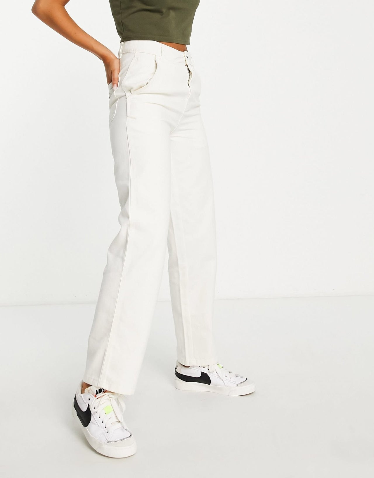 Dickies duck canvas trousers in off white - ASOS Sample Sale EU Store