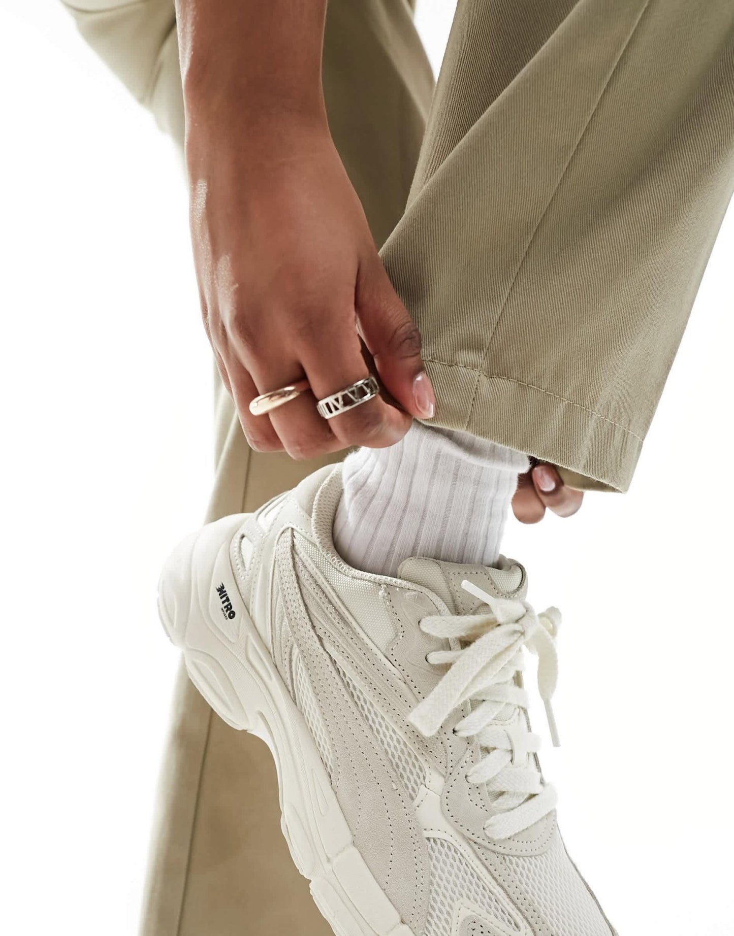 Dickies elizaville mid rise straight leg trousers in khaki - ASOS Sample Sale EU Store