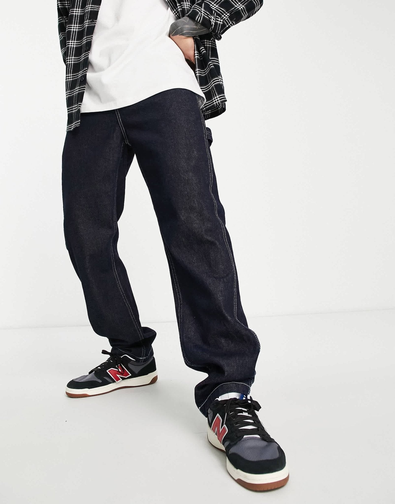 Dickies Garyville relaxed straight fit jeans in washed indigo - ASOS Sample Sale EU Store
